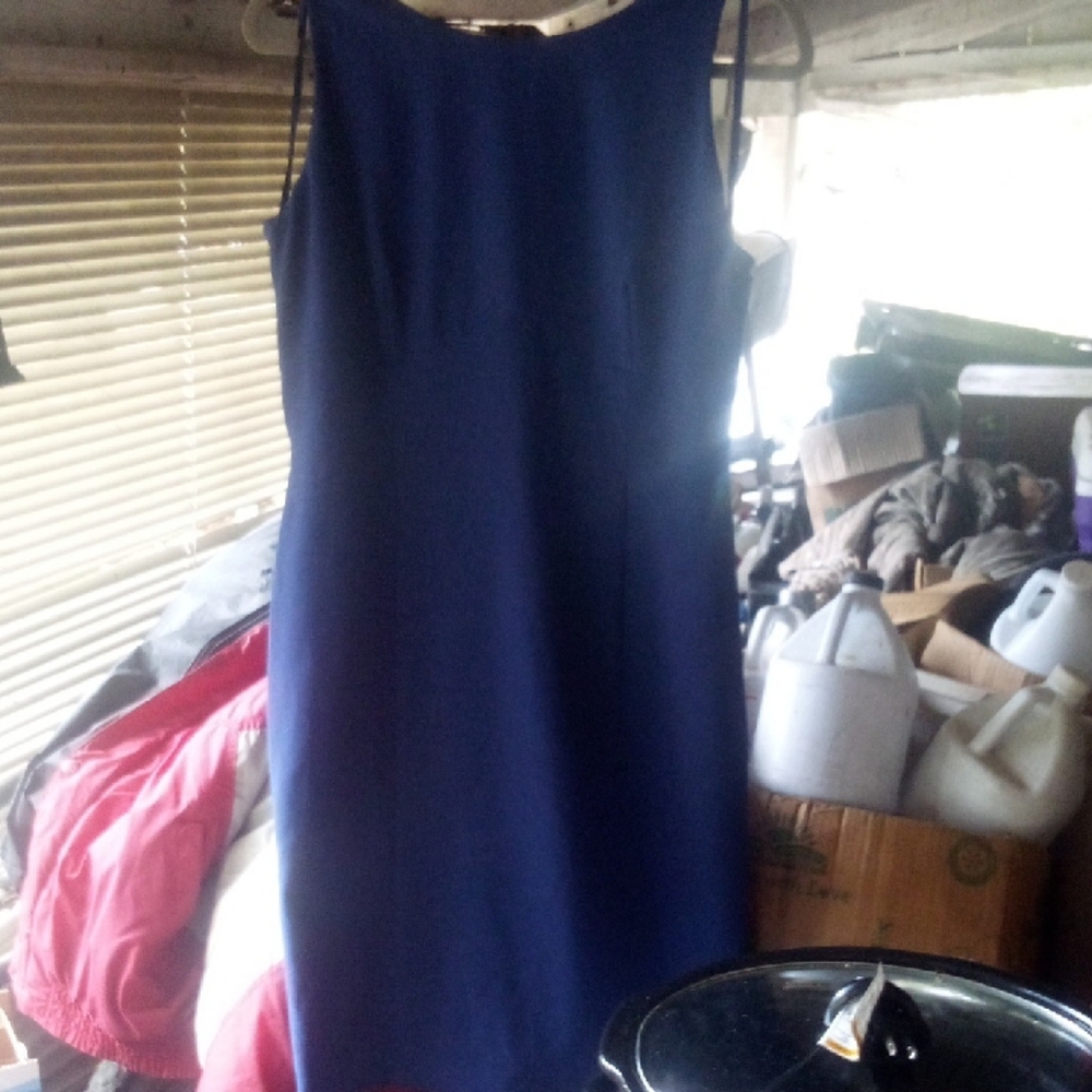 Worthington Navy Midi Dress